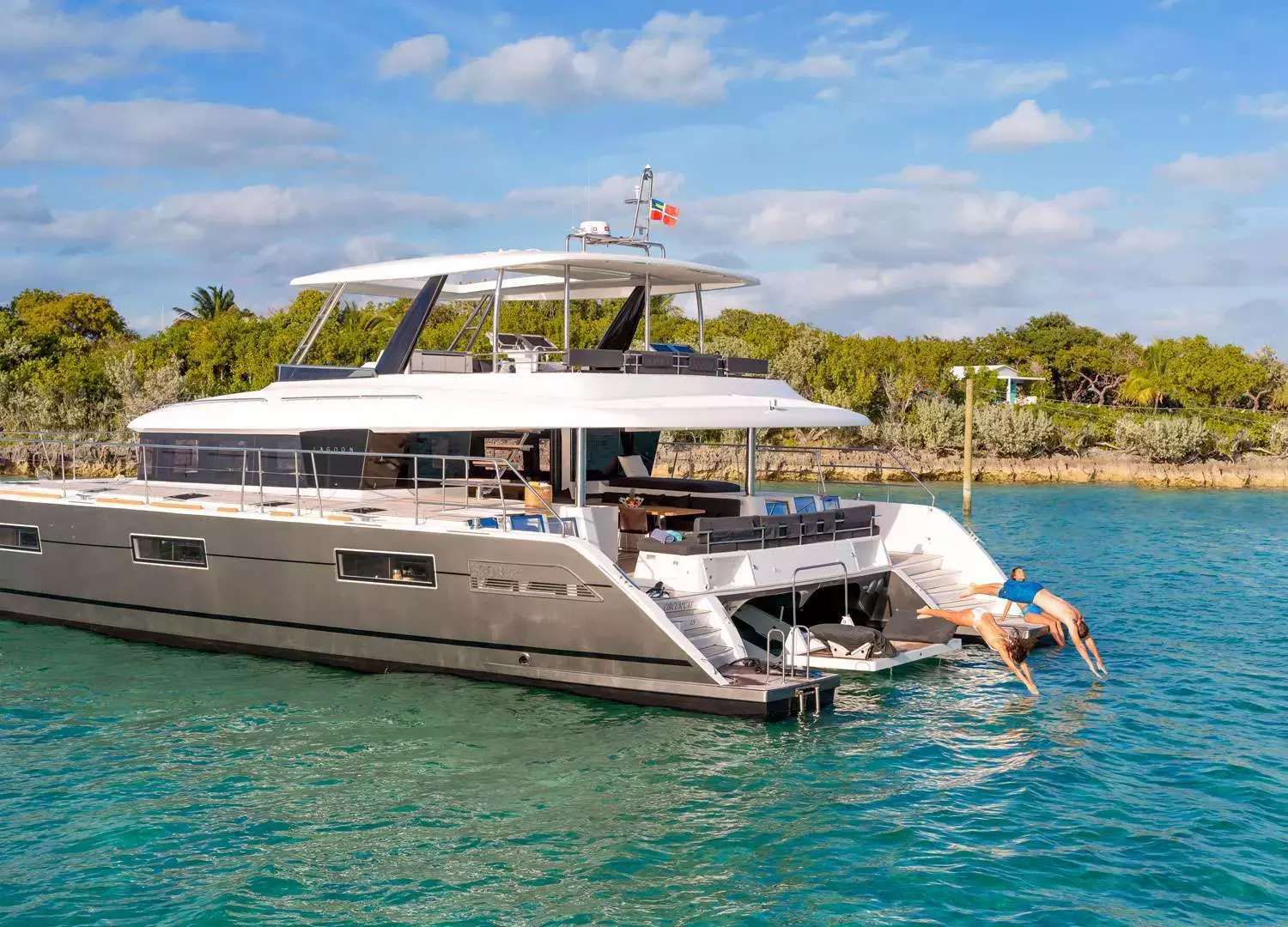 Ultra by Lagoon - Top rates for a Charter of a private Power Catamaran in US Virgin Islands