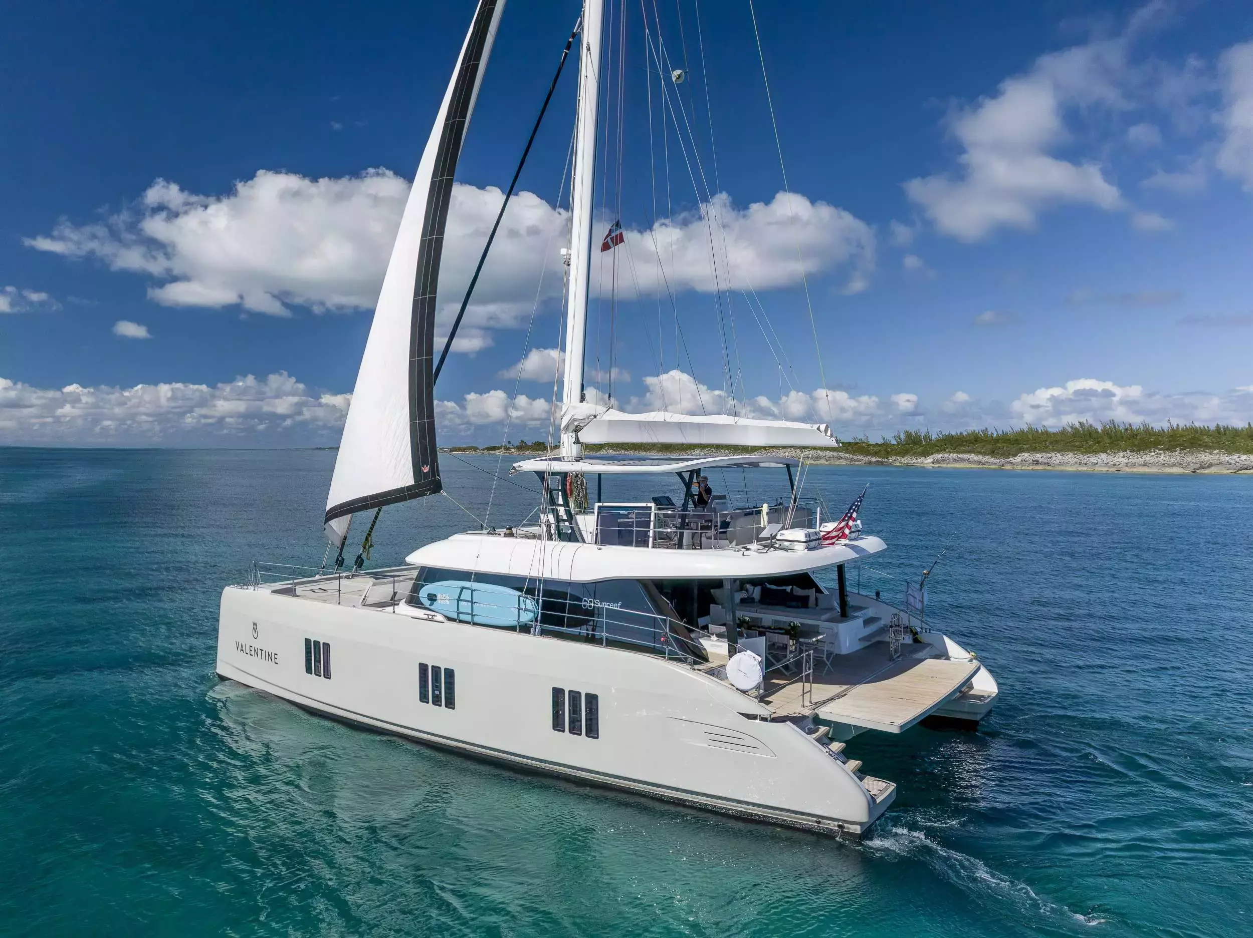 Valentine by Sunreef Yachts - Special Offer for a private Power Catamaran Rental in Virgin Gorda with a crew