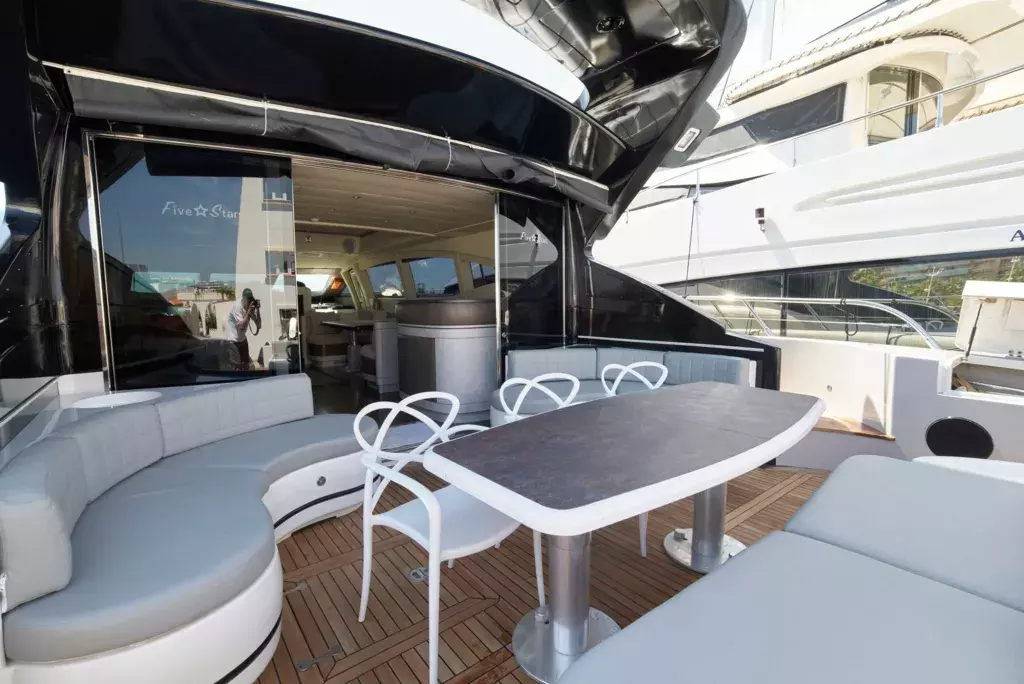 Five Star by Mangusta - Top rates for a Charter of a private Motor Yacht in Spain