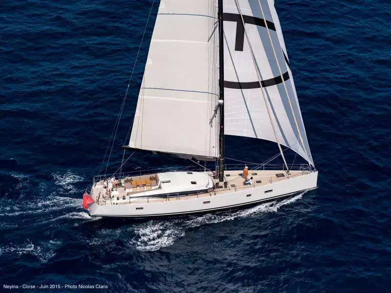Neyina by CNB - Special Offer for a private Motor Sailer Charter in Cannes with a crew