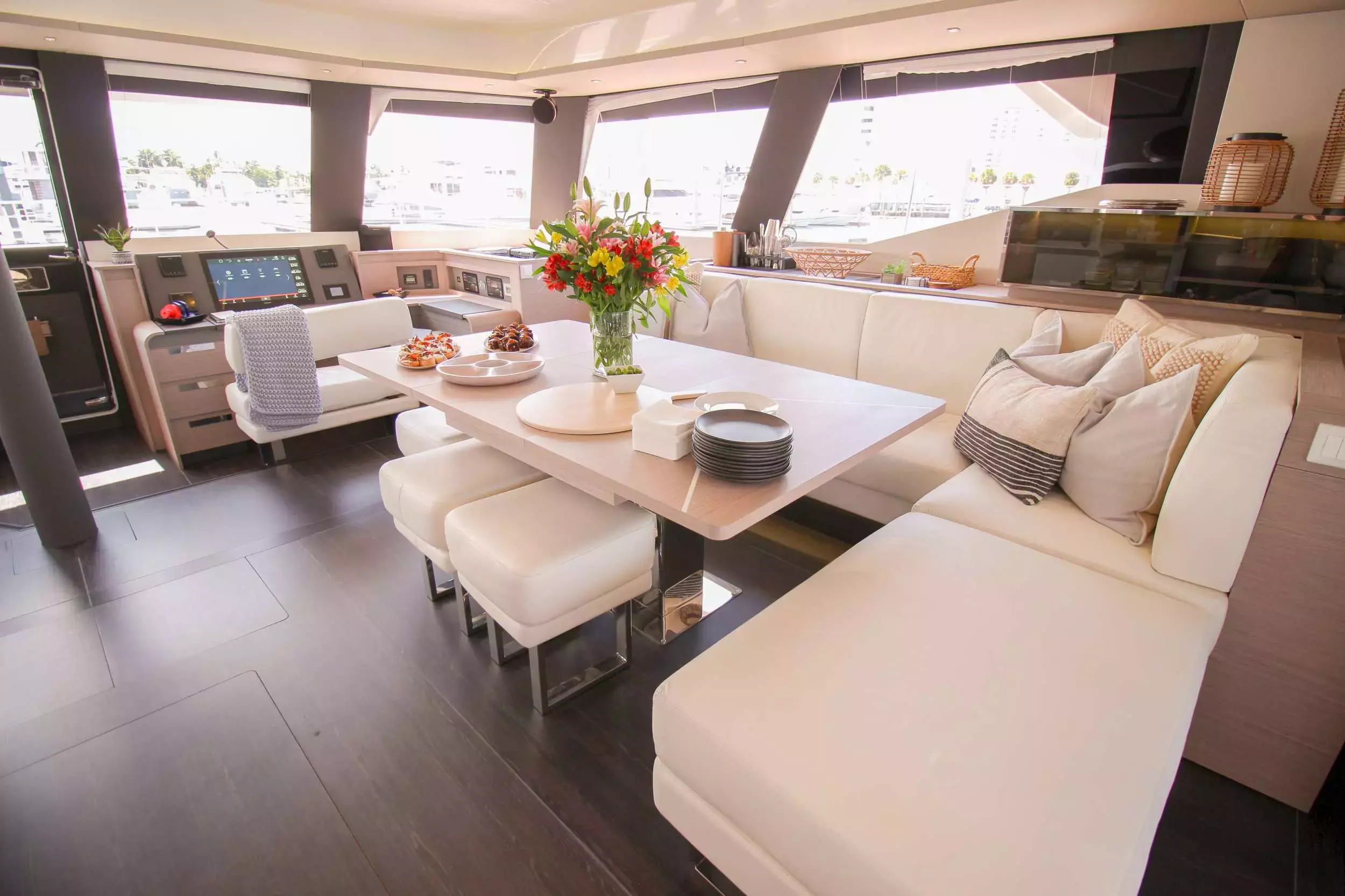 Princess Mila by Fountaine Pajot - Special Offer for a private Power Catamaran Rental in Harbour Island with a crew