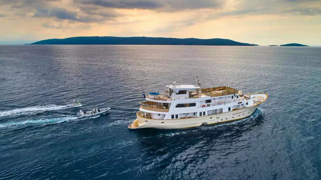 La Perla by Belena - Special Offer for a private Motor Yacht Charter in Hvar with a crew