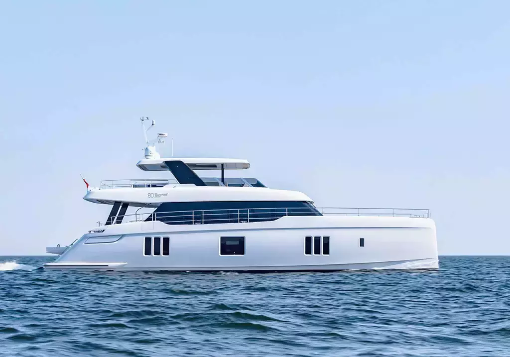 Kokomo by Sunreef Yachts - Special Offer for a private Power Catamaran Charter in Suva with a crew