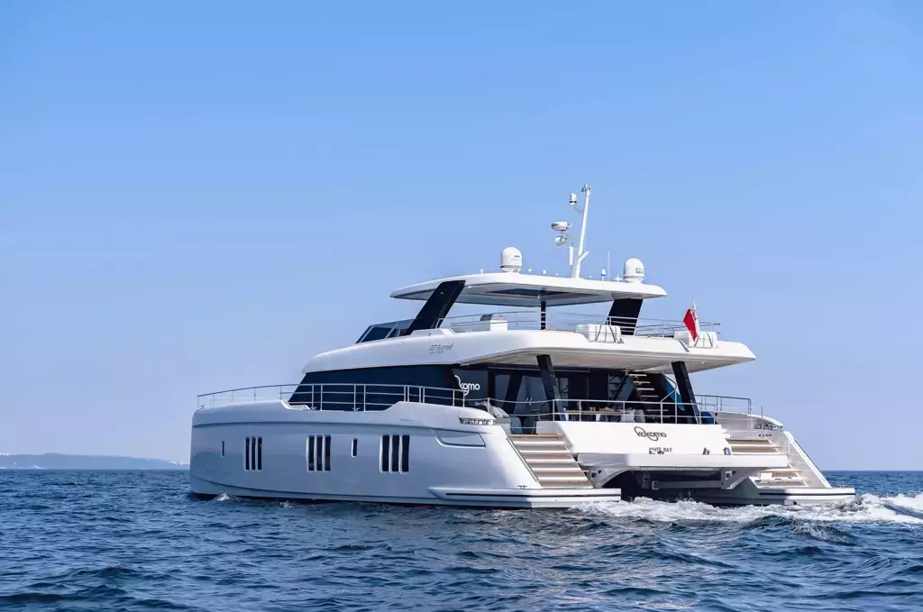 Kokomo by Sunreef Yachts - Special Offer for a private Power Catamaran Rental in Viseisei with a crew