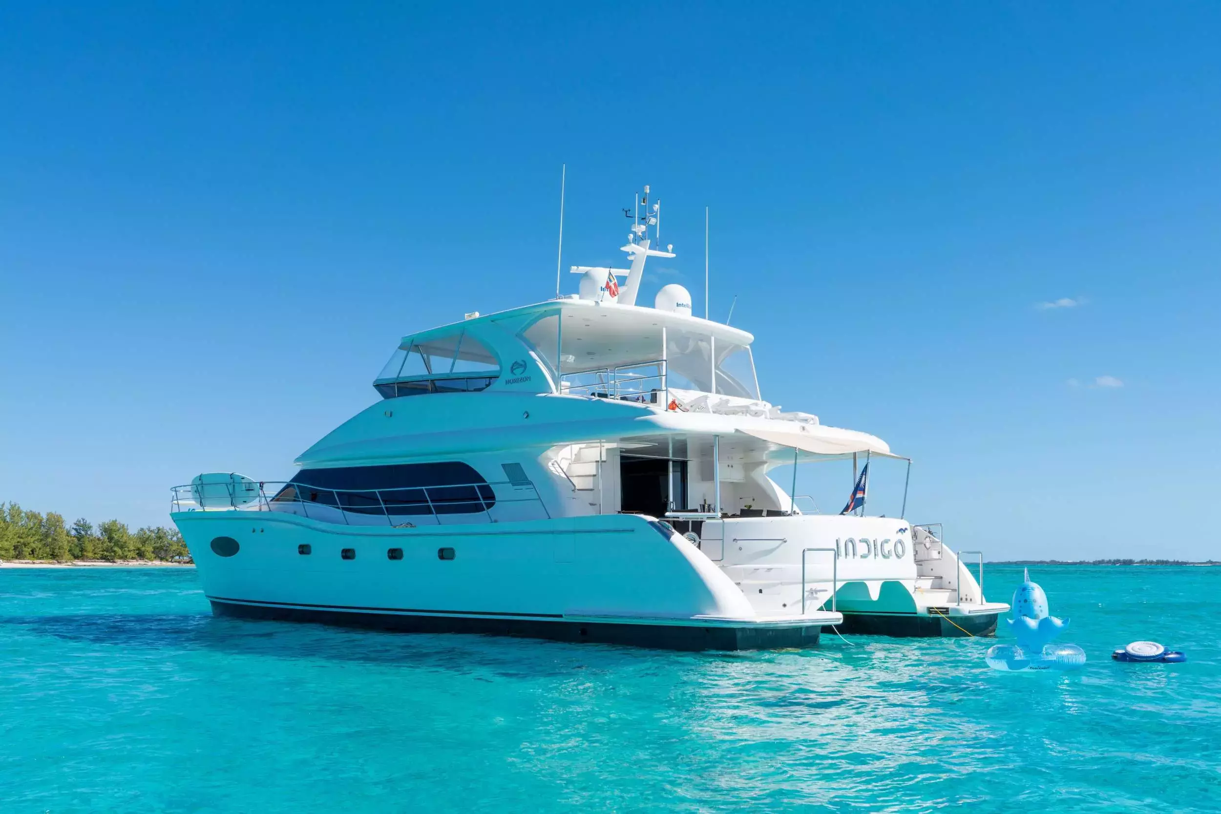Indigo III by Horizon - Top rates for a Rental of a private Power Catamaran in Bahamas