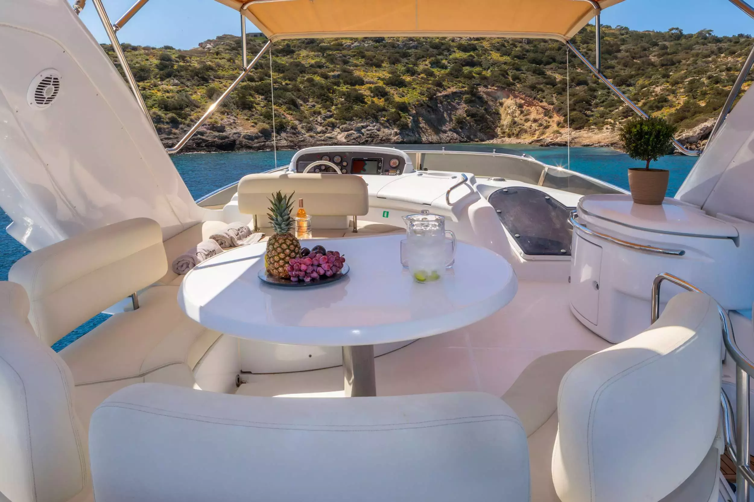 Dream II by Azimut - Special Offer for a private Motor Yacht Charter in Paros with a crew