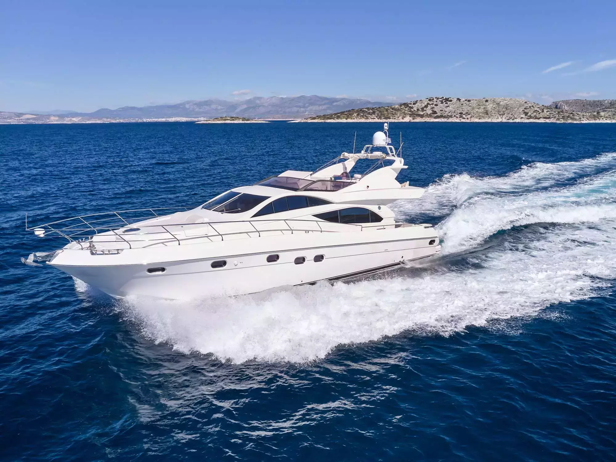 Lady LY by Aicon - Special Offer for a private Motor Yacht Charter in Paros with a crew