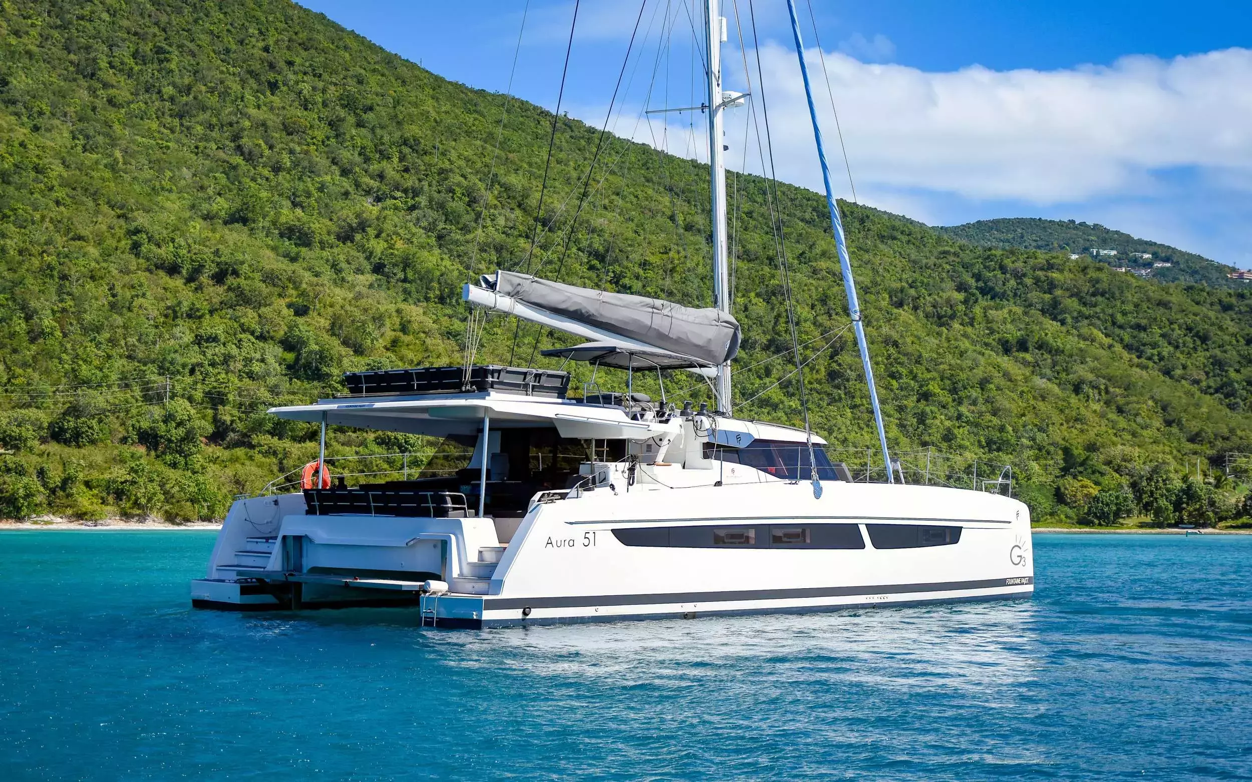 G30 by Fountaine Pajot - Special Offer for a private Sailing Catamaran Charter in St Thomas with a crew