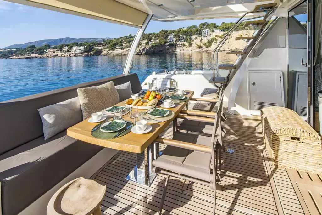Blue M by Prestige Yachts - Special Offer for a private Motor Yacht Charter in Ibiza with a crew