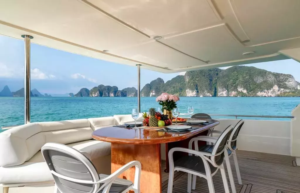 Sofia by Ferretti - Special Offer for a private Motor Yacht Charter in Langkawi with a crew