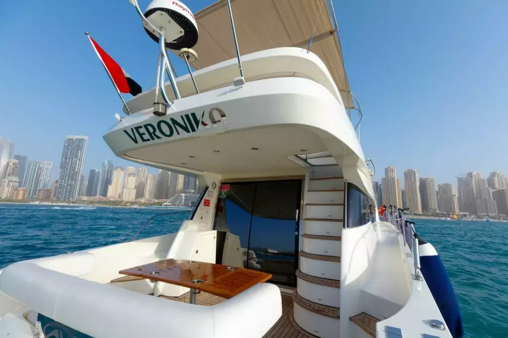Veronika by Numarine - Special Offer for a private Motor Yacht Charter in Sharjah with a crew