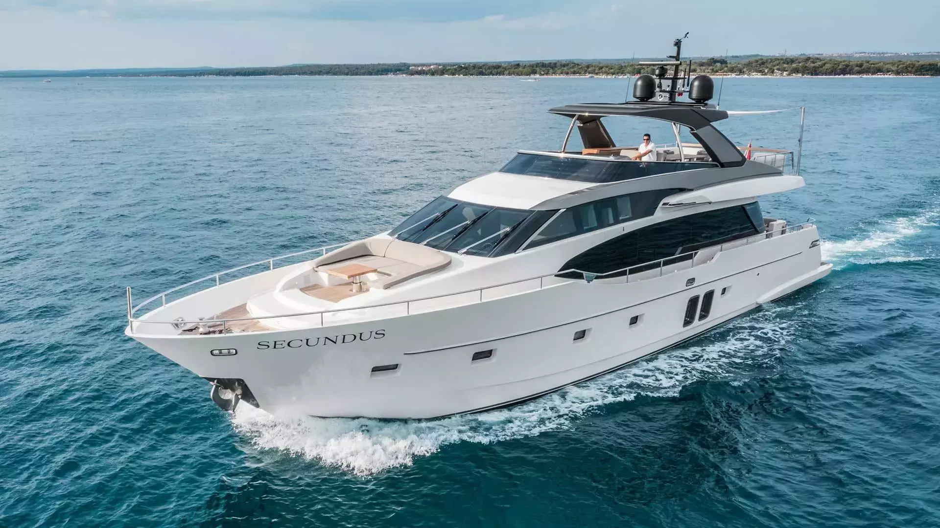 Secundus by Sanlorenzo - Special Offer for a private Motor Yacht Charter in Larnaca with a crew