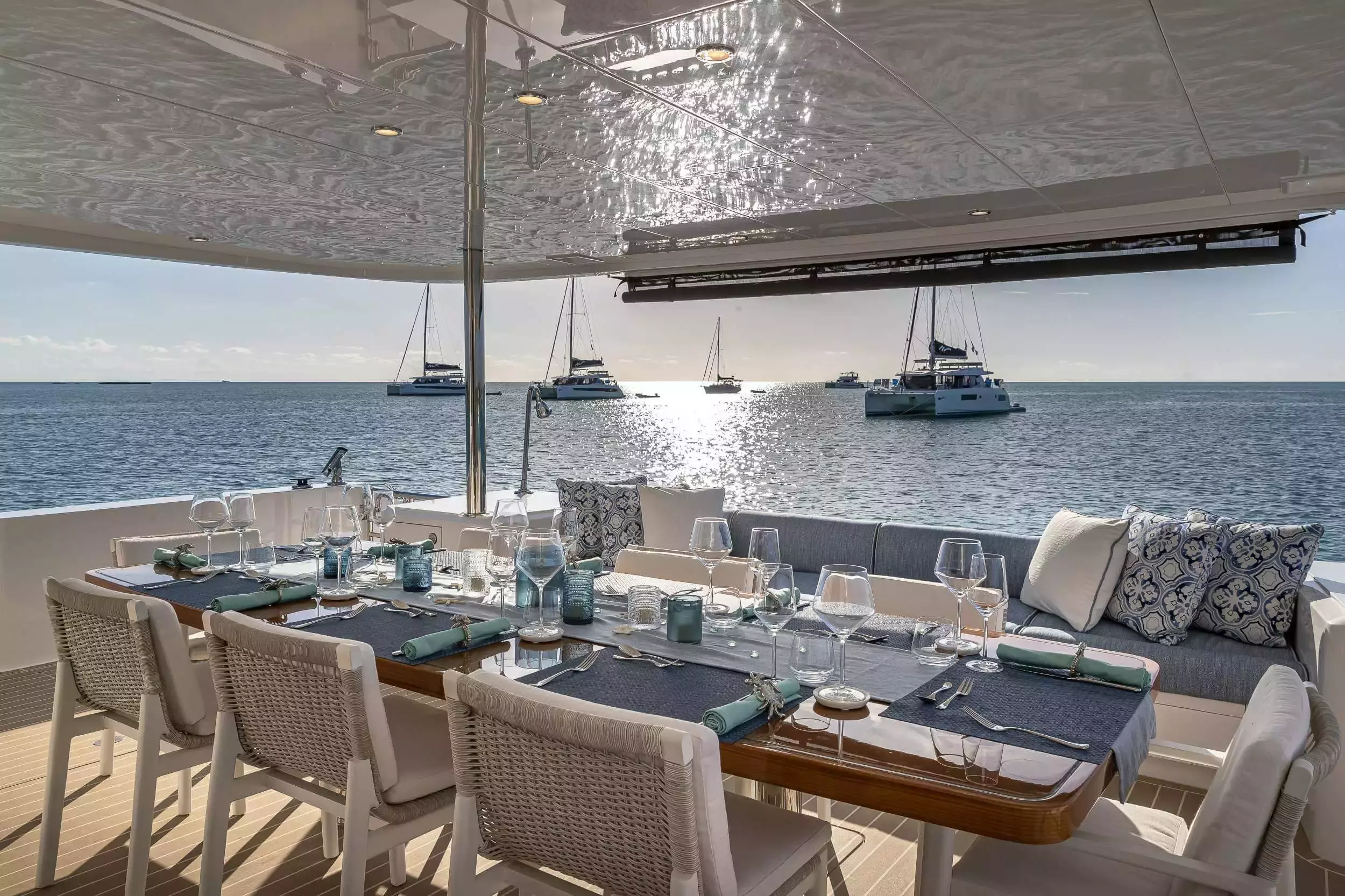 Omakase by Horizon - Special Offer for a private Power Catamaran Rental in Harbour Island with a crew