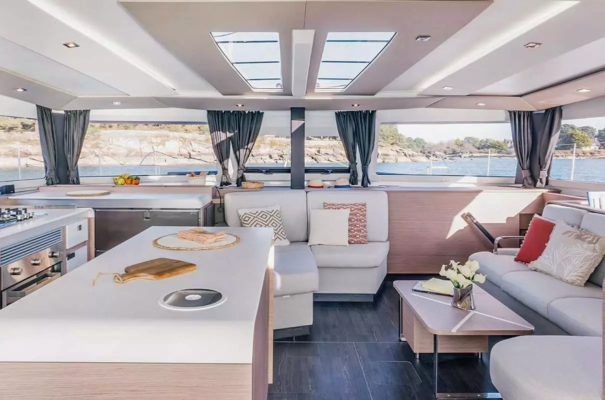 New Aura by Fountaine Pajot - Top rates for a Charter of a private Sailing Catamaran in Croatia