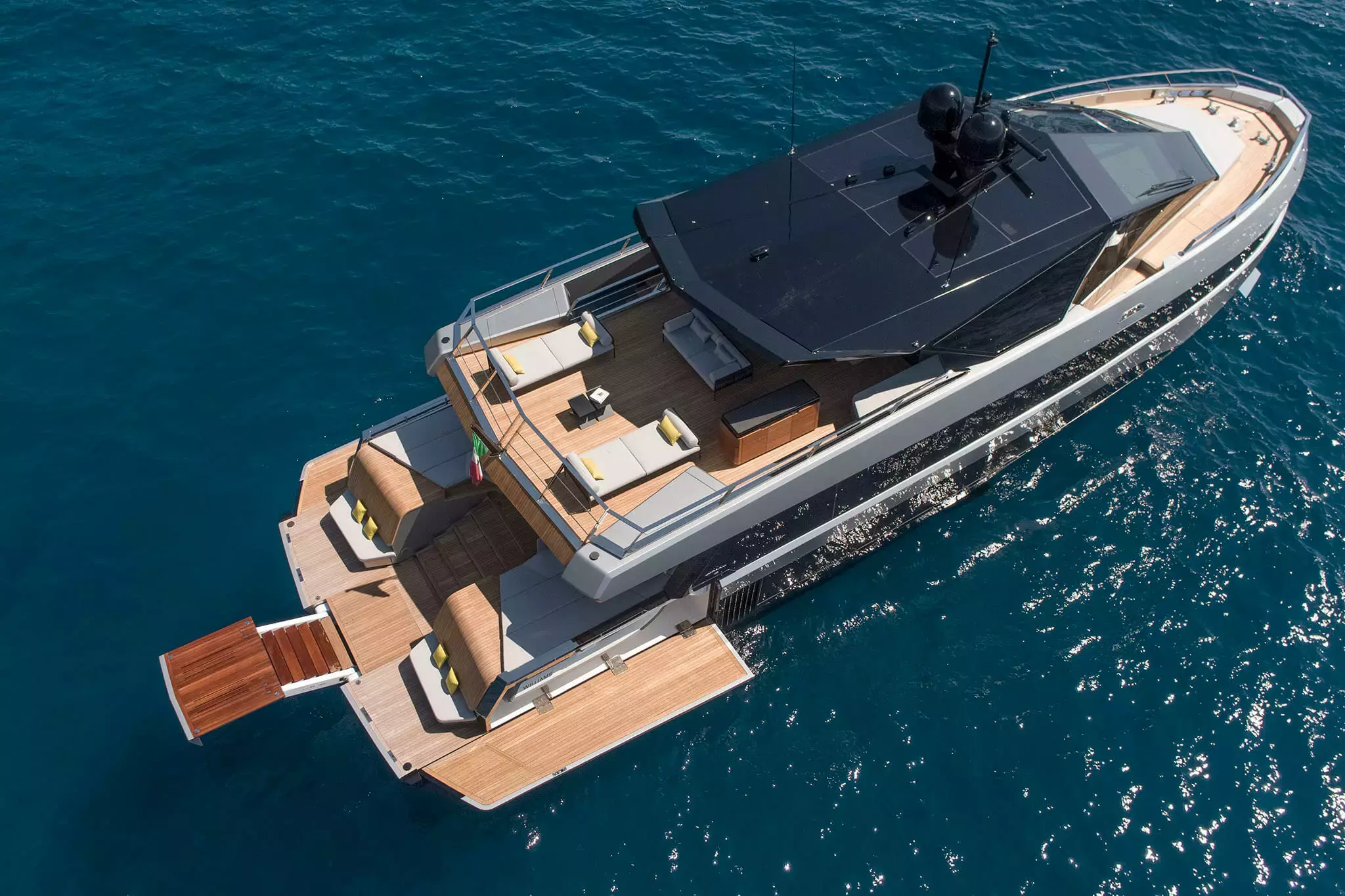 Bad Mutha by Wally Yachts - Special Offer for a private Motor Yacht Charter in Corsica with a crew
