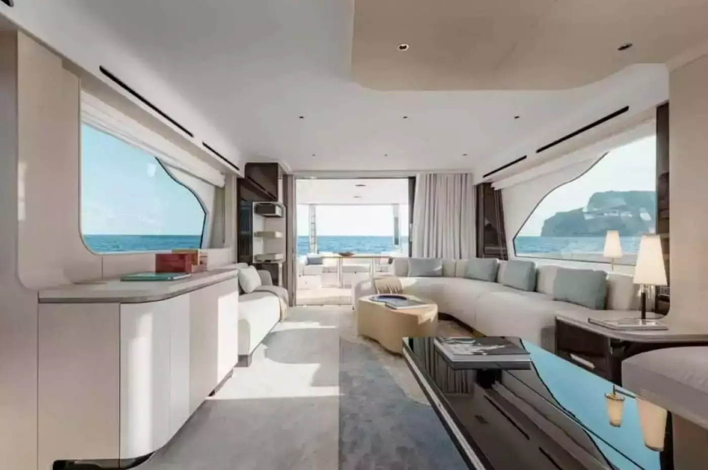 Paradise Pearl by Azimut - Top rates for a Charter of a private Motor Yacht in St Barths