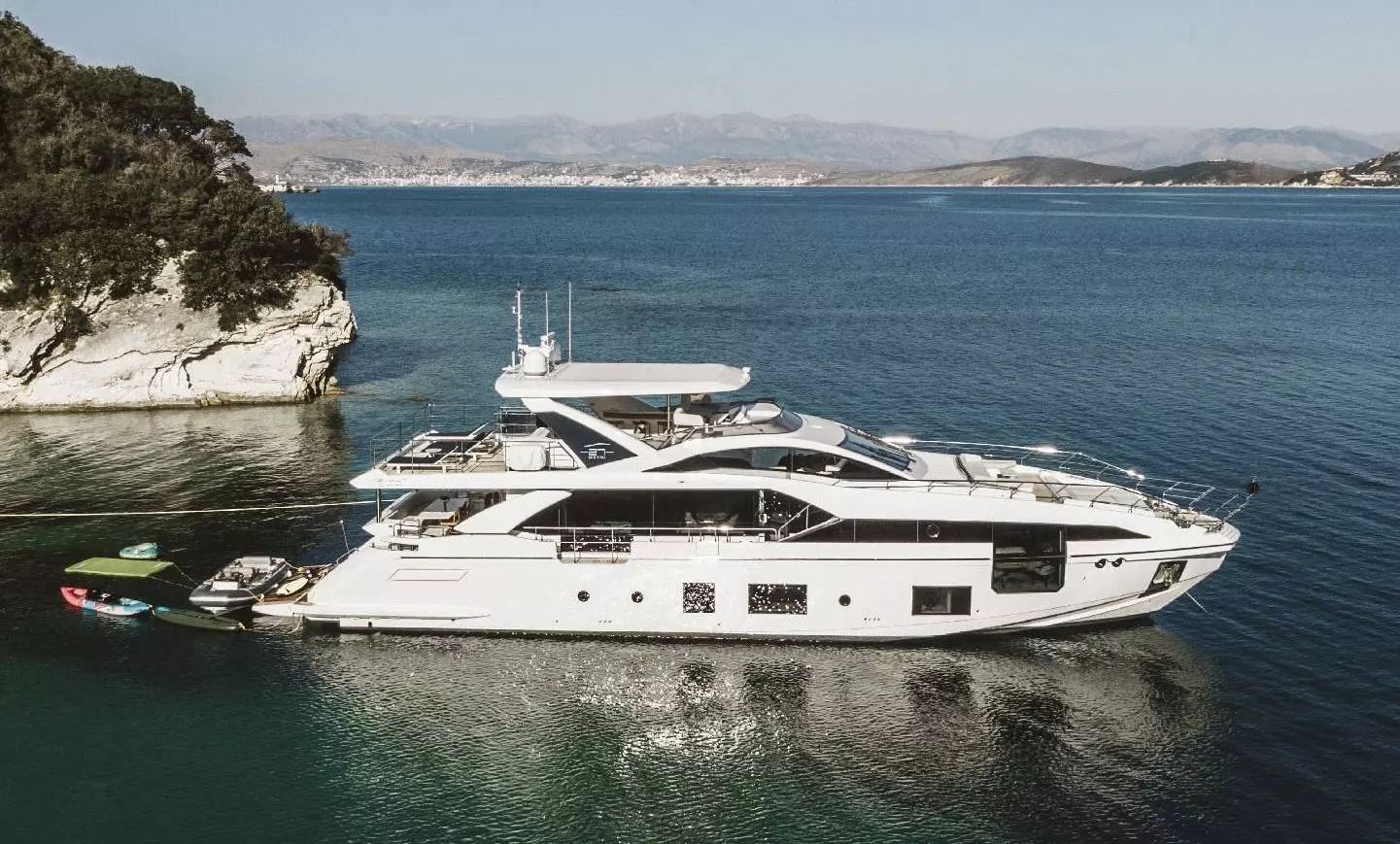 Agio by Azimut - Special Offer for a private Superyacht Rental in Corfu with a crew