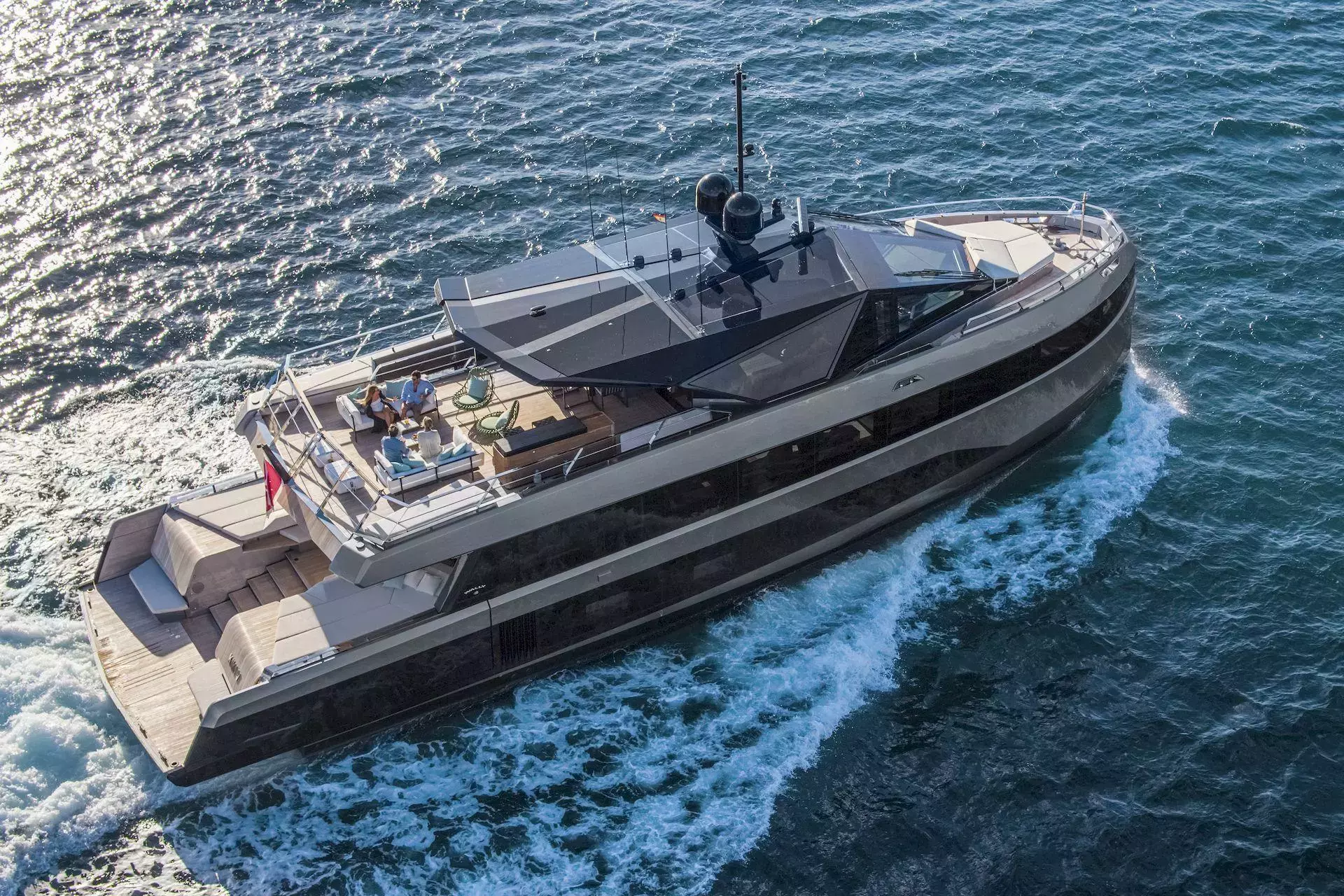 Kiki V by Wally Yachts - Top rates for a Charter of a private Superyacht in Spain