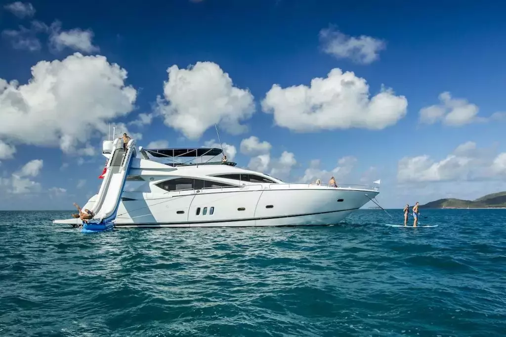 Alani by Sunseeker - Special Offer for a private Motor Yacht Charter in Bora Bora with a crew