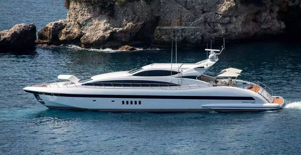 Allure by Mangusta - Special Offer for a private Motor Yacht Charter in Antigua with a crew