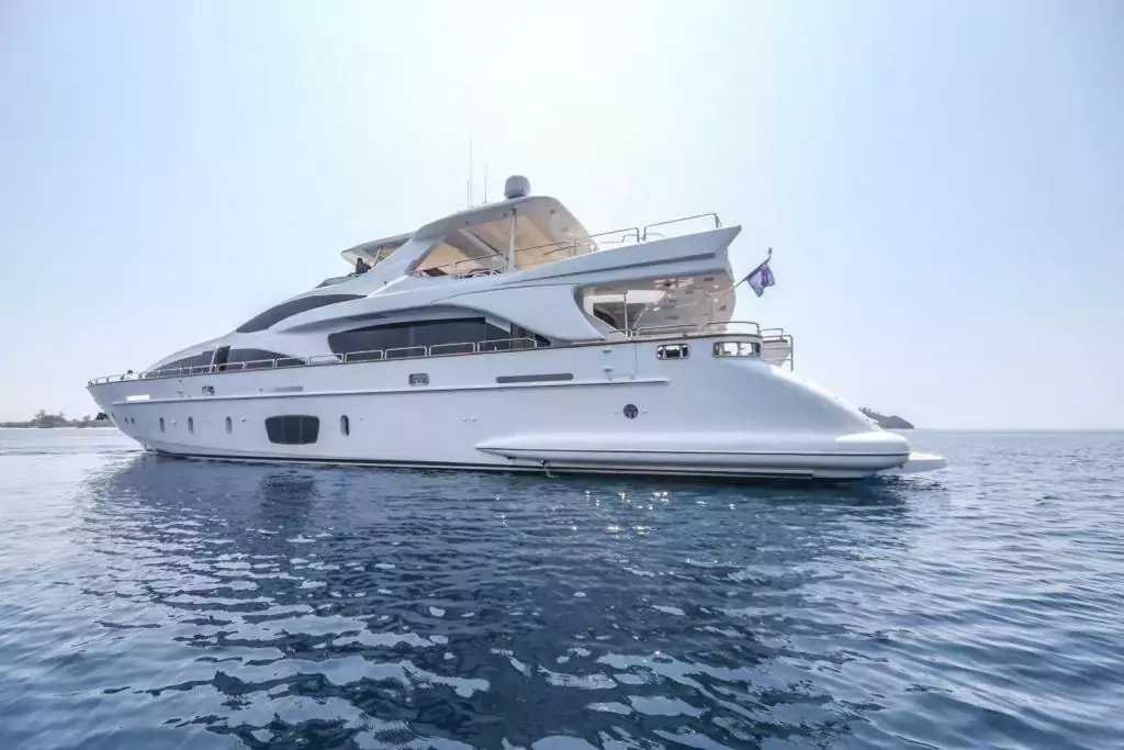 Antonia II by Azimut - Special Offer for a private Motor Yacht Charter in Palawan with a crew