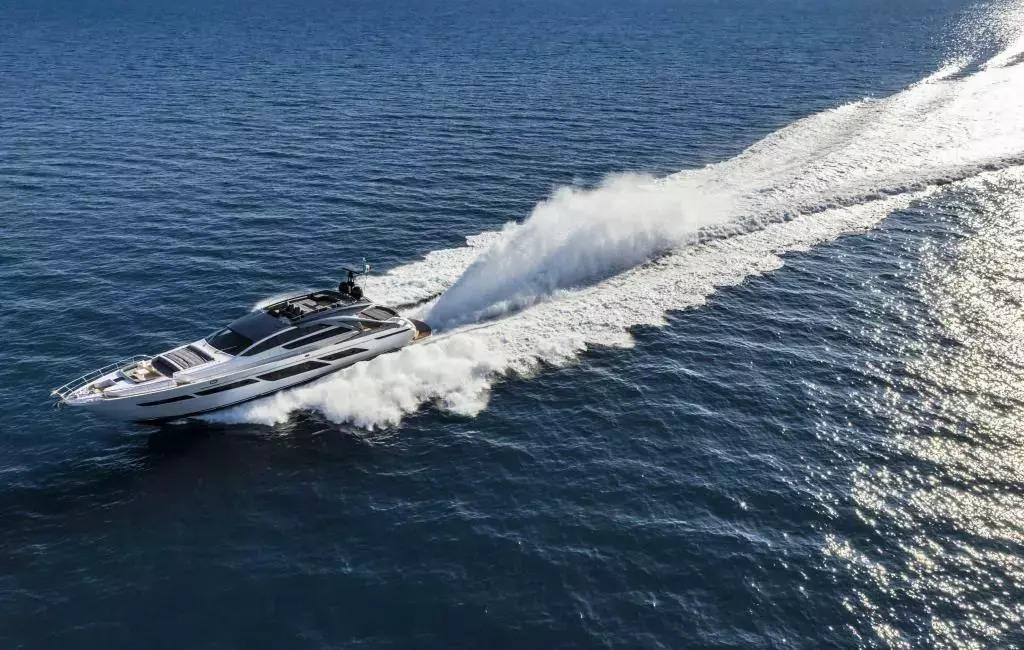 Arena by Pershing - Special Offer for a private Motor Yacht Charter in Antibes with a crew