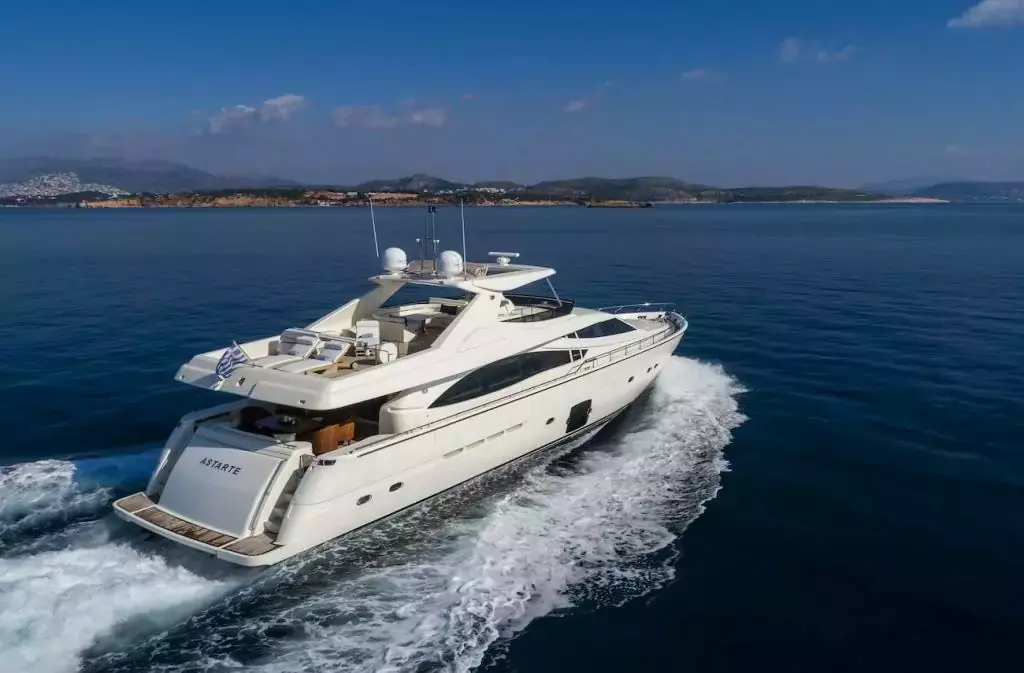 Astarte by Ferretti - Special Offer for a private Motor Yacht Charter in Corfu with a crew