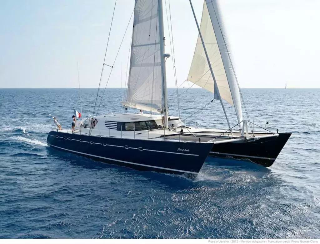 Azizam by JFA Yachts - Special Offer for a private Sailing Catamaran Rental in St Georges with a crew