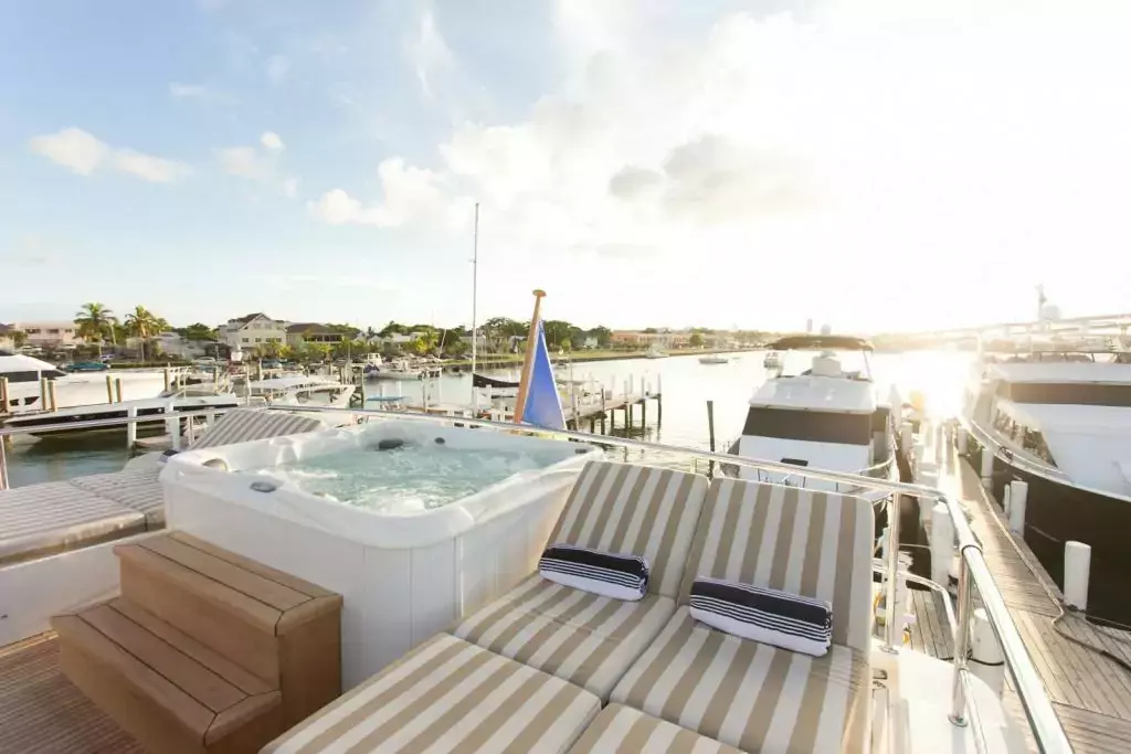 Beachfront by Hargrave - Special Offer for a private Motor Yacht Charter in Exuma with a crew