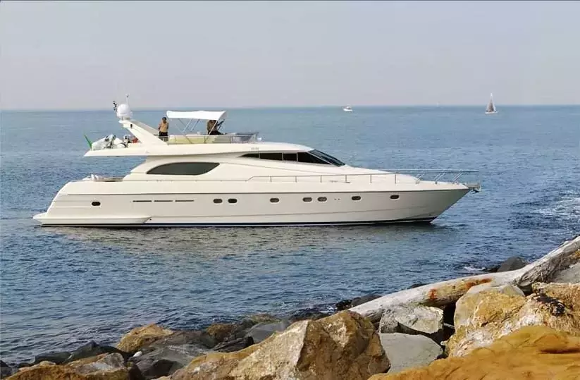 Celine by Ferretti - Special Offer for a private Motor Yacht Charter in Naples with a crew