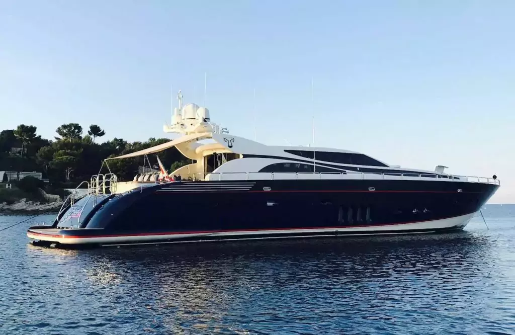 Cheeky Tiger by Leopard - Special Offer for a private Motor Yacht Charter in St Tropez with a crew