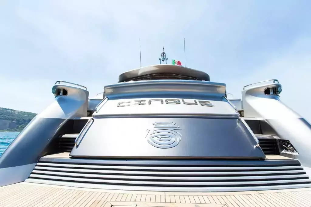Cinque by Pershing - Special Offer for a private Motor Yacht Charter in Cannes with a crew