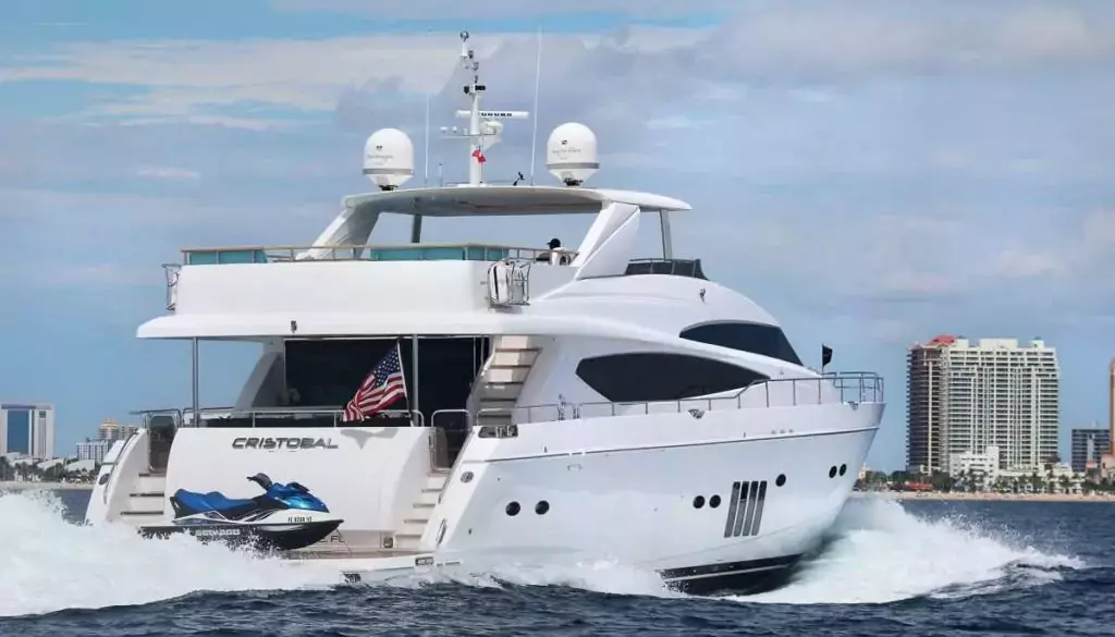 Cristobal by Princess - Special Offer for a private Motor Yacht Charter in St Thomas with a crew