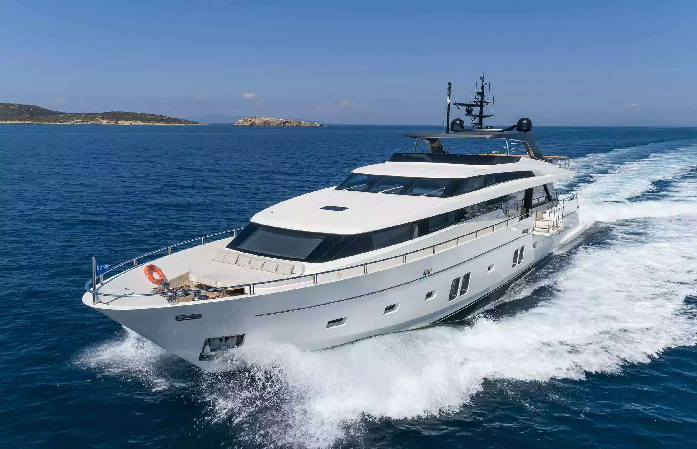 Dinaia by Sanlorenzo - Top rates for a Charter of a private Superyacht in Greece