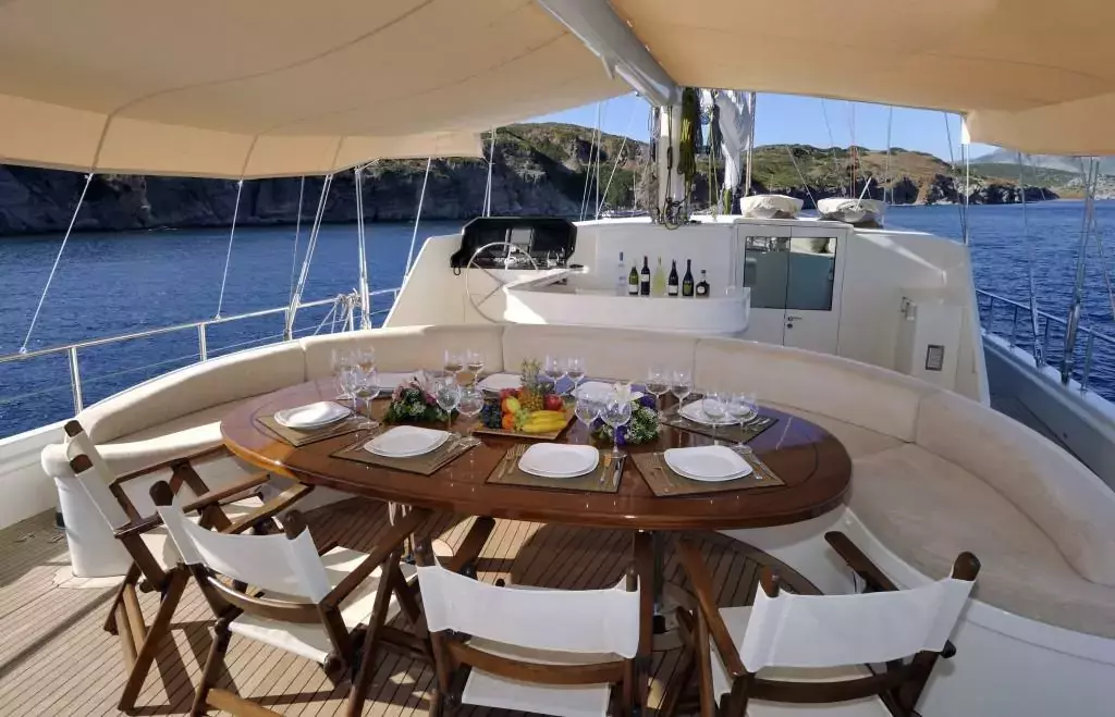 Dolce Mare by Neta Marine - Special Offer for a private Motor Sailer Charter in Mykonos with a crew