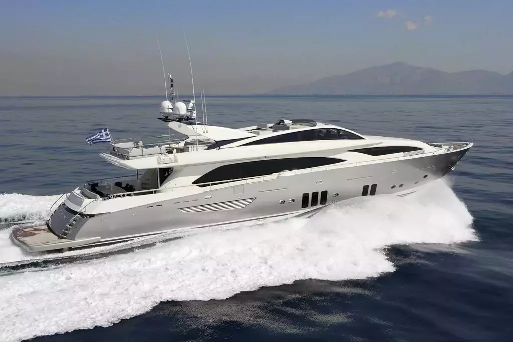 Dragon by Couach - Special Offer for a private Superyacht Charter in Santorini with a crew