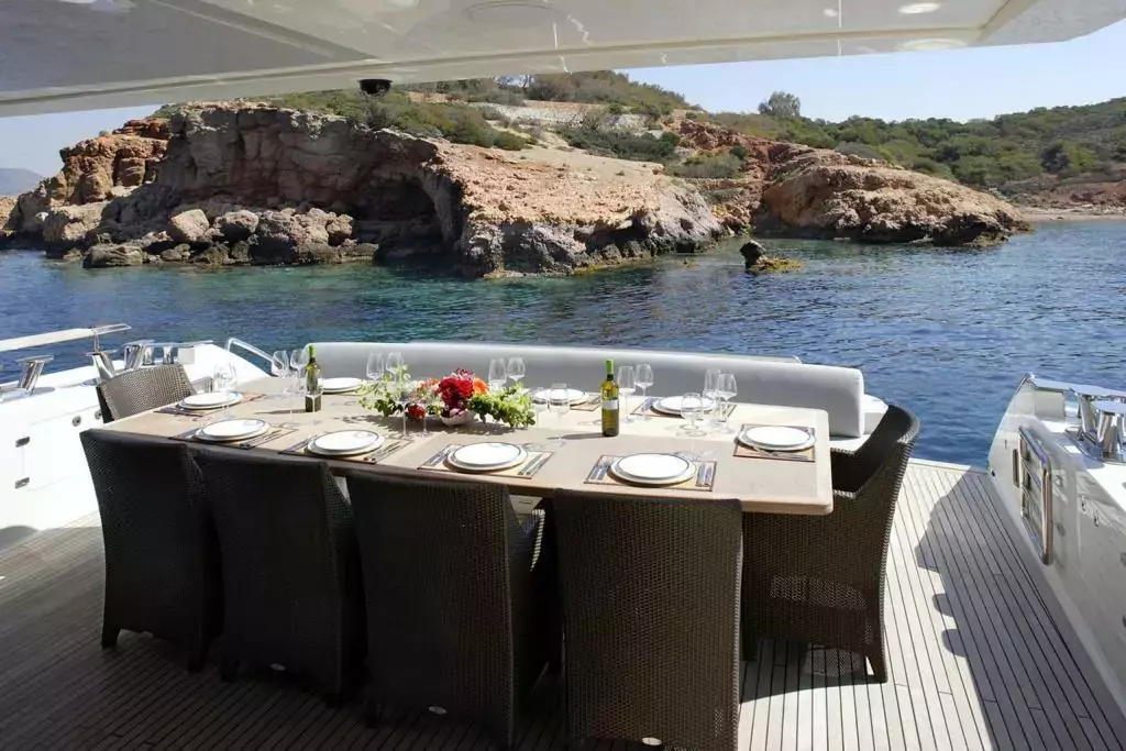 Dragon by Couach - Special Offer for a private Superyacht Charter in Athens with a crew