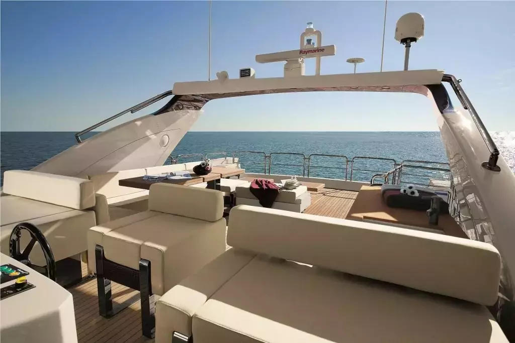 Duke by Azimut - Special Offer for a private Motor Yacht Charter in Mykonos with a crew