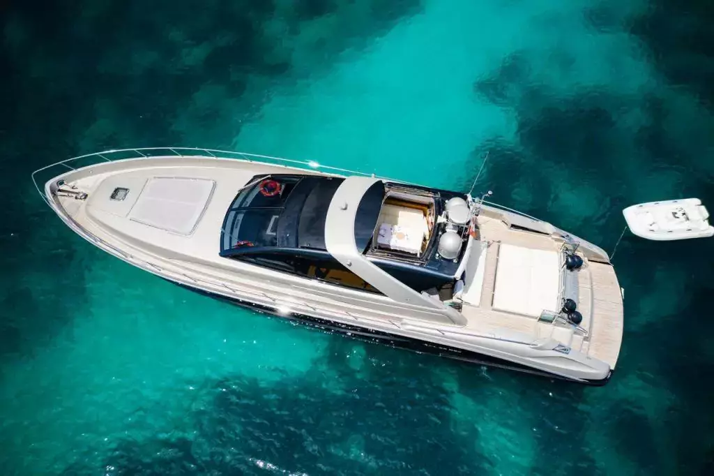 Ego by Riva - Special Offer for a private Motor Yacht Charter in Mallorca with a crew