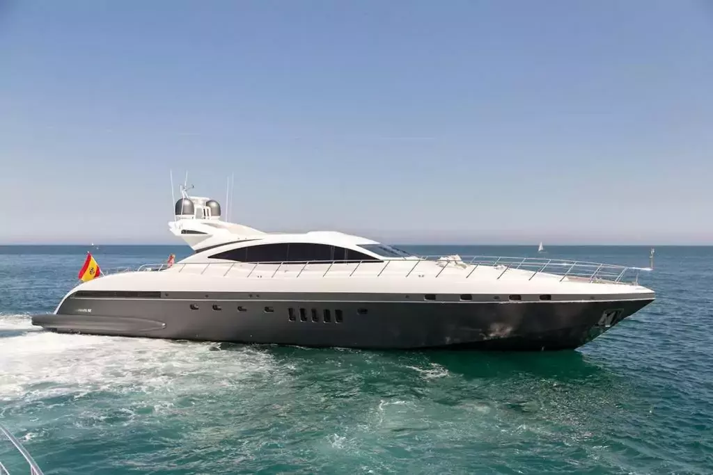 Five Stars by Mangusta - Special Offer for a private Motor Yacht Charter in Denia with a crew