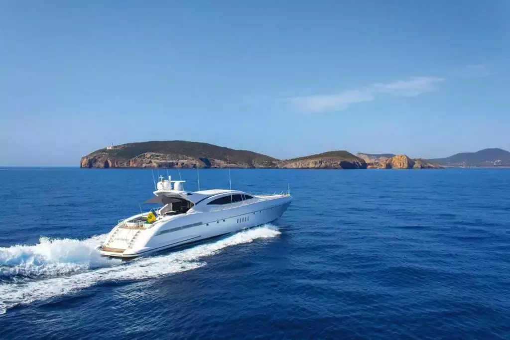 Four Friends by Mangusta - Special Offer for a private Motor Yacht Charter in Ibiza with a crew