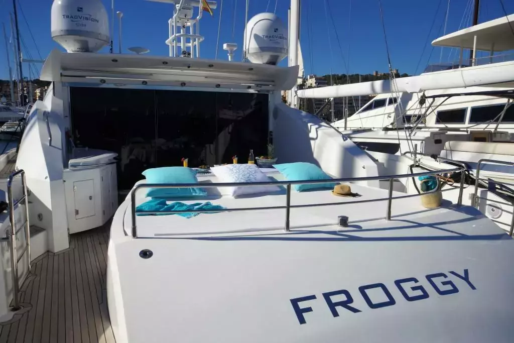 Froggy by Sunseeker - Special Offer for a private Motor Yacht Charter in Formentera with a crew