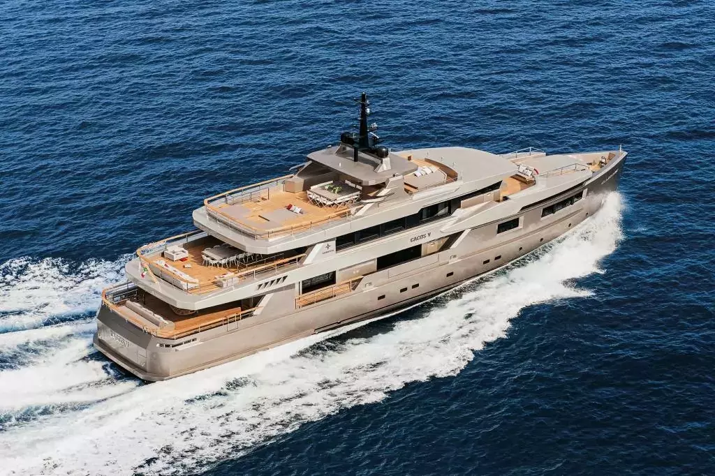 Giraud by Tecnomar - Special Offer for a private Superyacht Charter in Cannes with a crew