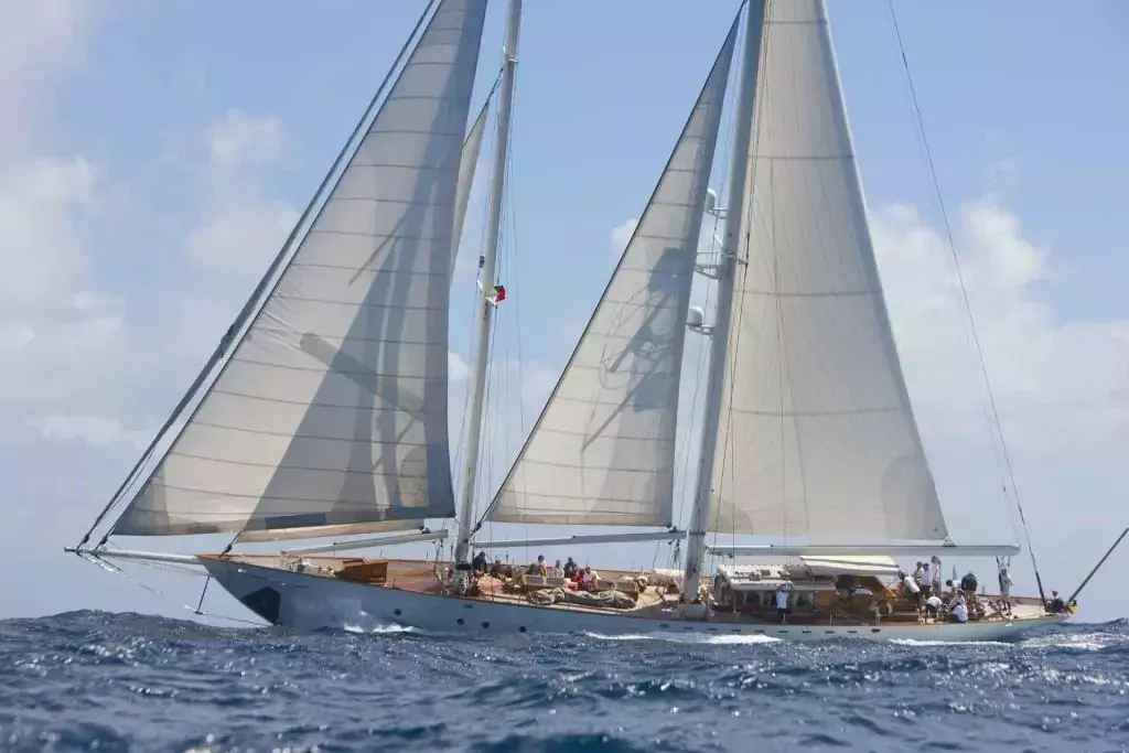 Gloria by Jongert - Special Offer for a private Motor Sailer Charter in St Thomas with a crew