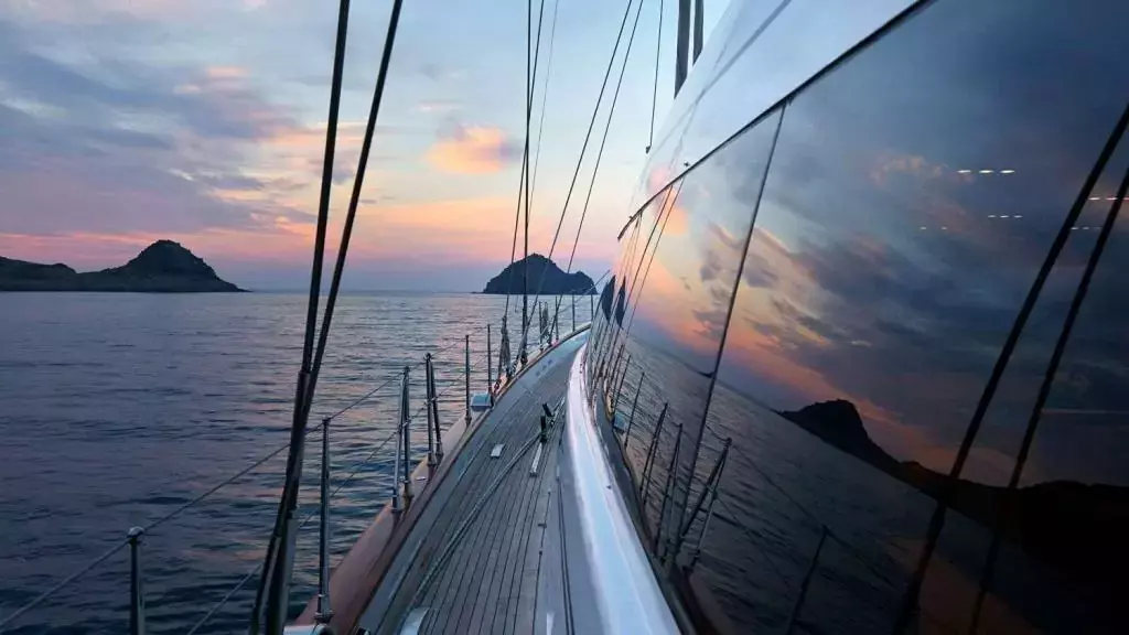 Glorious II by Esenyacht - Special Offer for a private Motor Sailer Charter in Santorini with a crew
