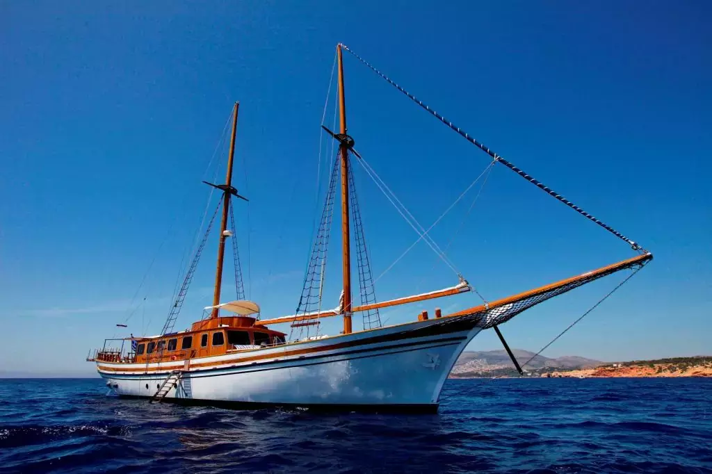 Hermina by Halkitis Urania - Special Offer for a private Motor Sailer Charter in Athens with a crew