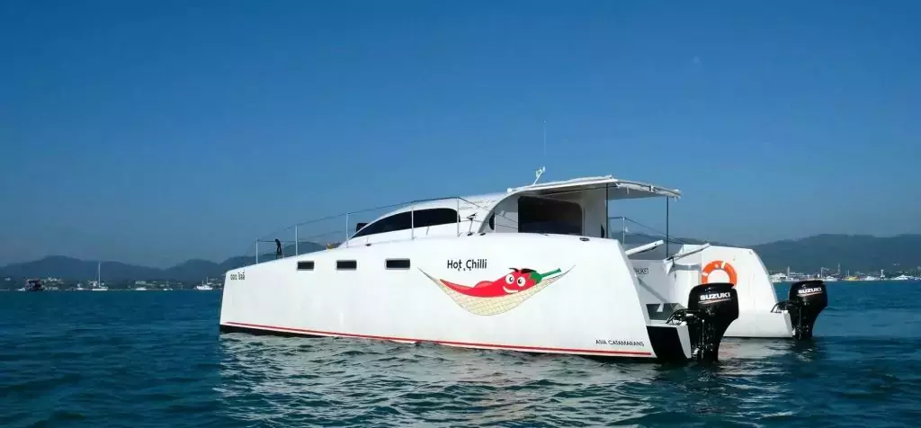 Hot Chilli by Stealth - Top rates for a Charter of a private Power Catamaran in Thailand