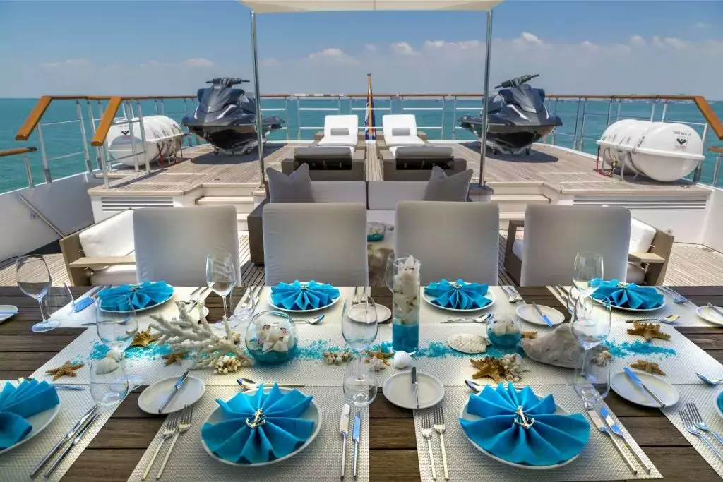 Ice 5 by Turquoise - Special Offer for a private Superyacht Charter in Gustavia with a crew