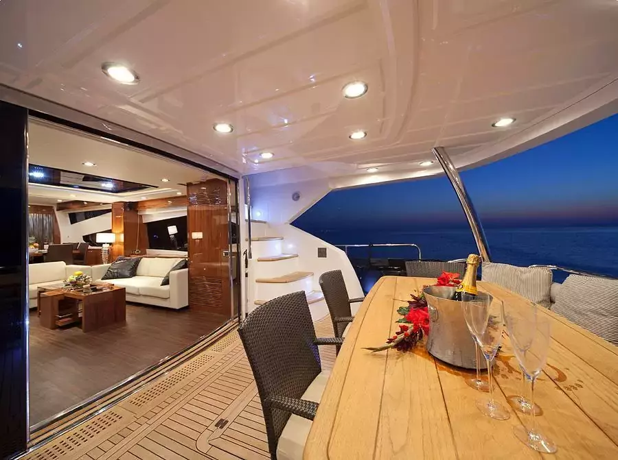 Imai by Sunseeker - Special Offer for a private Motor Yacht Charter in Mykonos with a crew