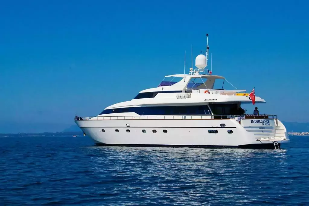 Indulgence of Poole by Mangusta - Special Offer for a private Motor Yacht Charter in Sardinia with a crew
